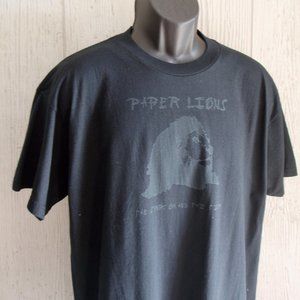 The Symptom and the Sick Album Tour T Shirt by The Paper Lions 2000’s Indie Rock